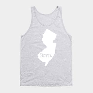 New Jersey Born NJ Tank Top